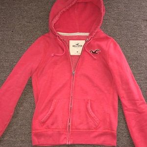 Hollister zip up hoodie